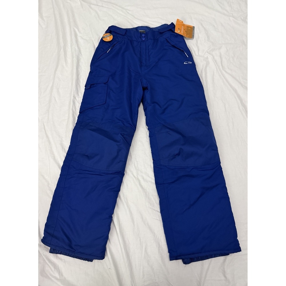 Champion Youth Snow Pants Blue Winter Ski Snowboard Youth Size XL 16/18